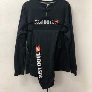 nike just do it sweat suit